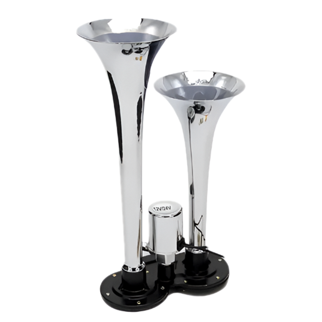 Corneta para Camion Doble de Aire Cromada