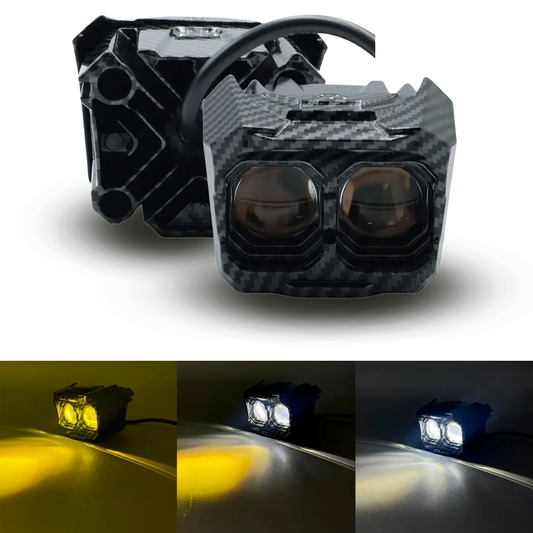 Faro Led Para Moto Tipo WALL-E