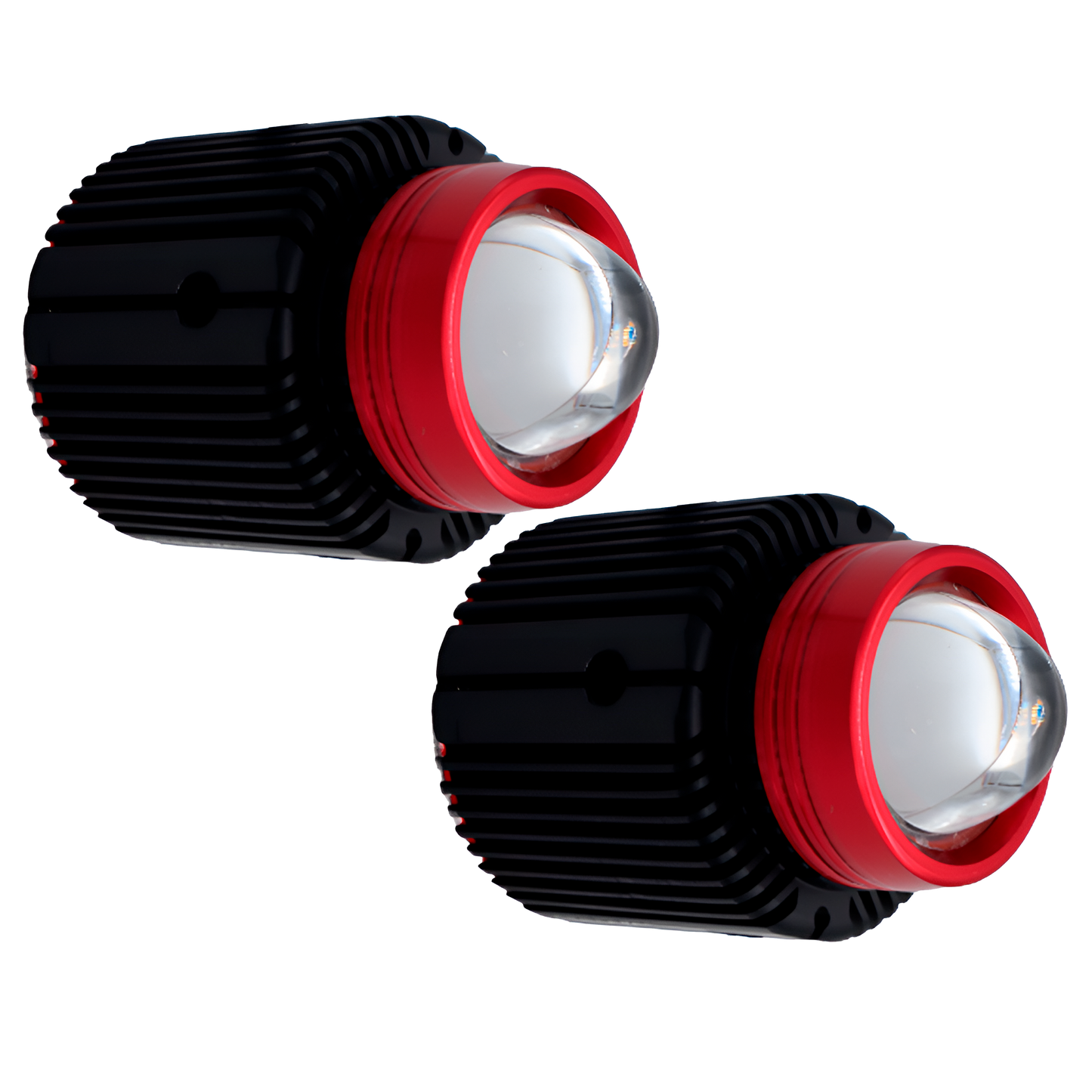 Kit de Faro Moto 1 LED Blanco/Ámbar Fijo+Estrobo 10/30v cc 20W