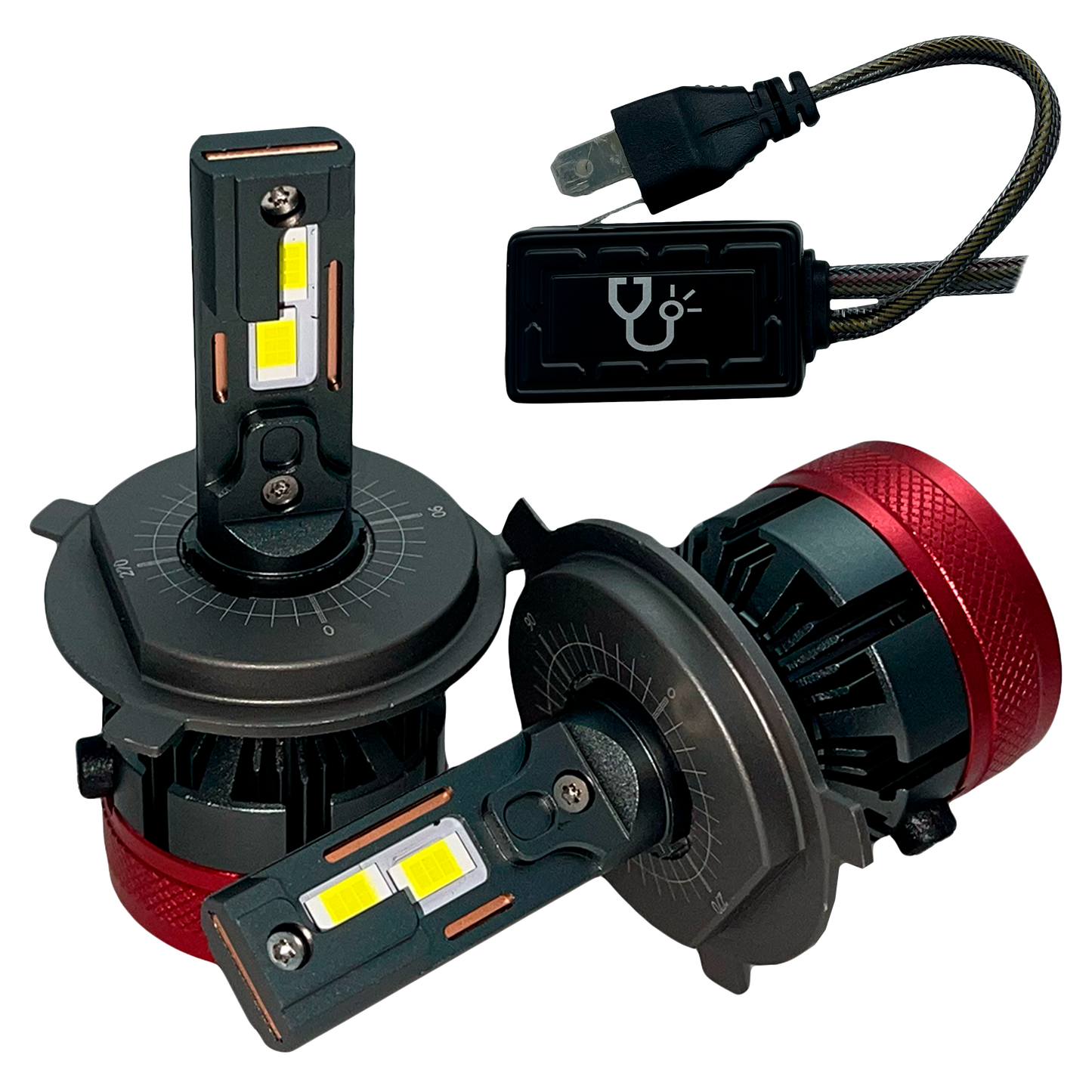 Kit de Focos de LED DR.L12 6000K 12/24V cc