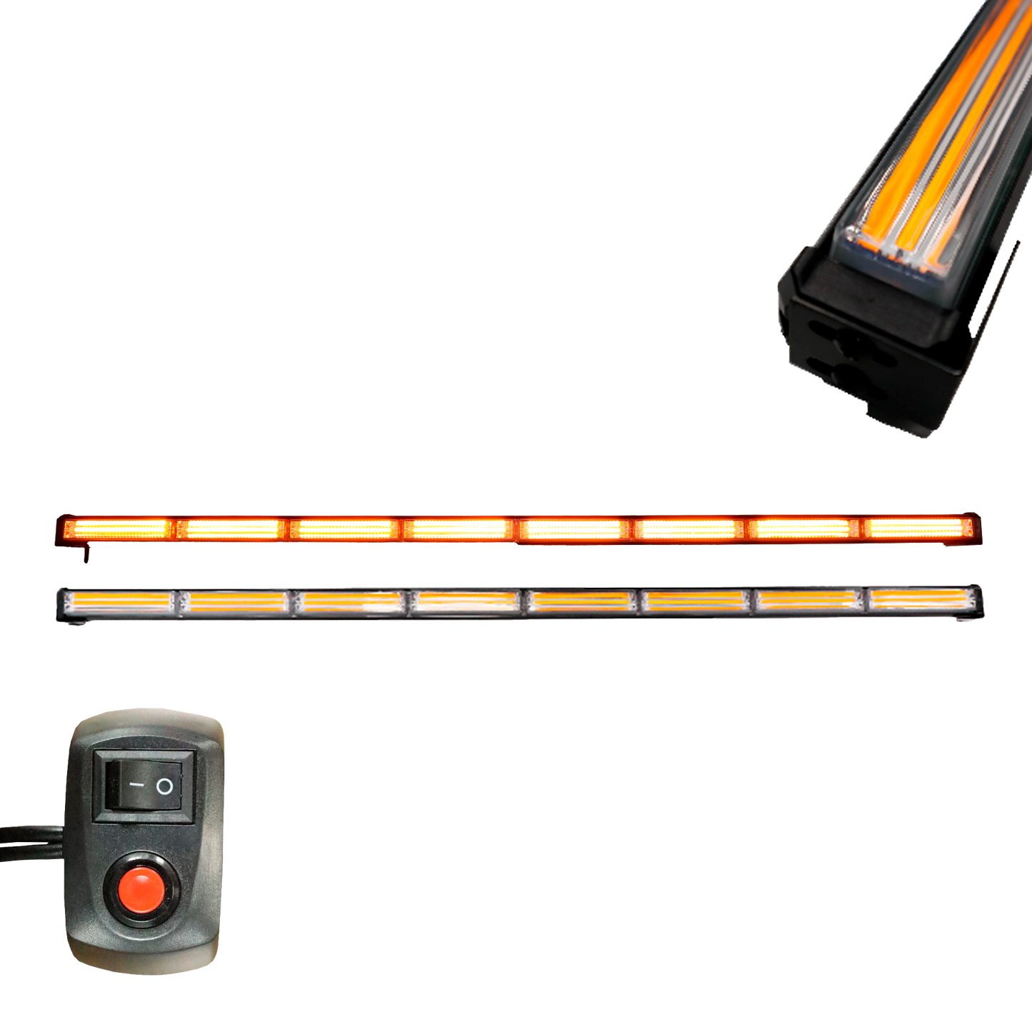 Torreta LED 8 Modulos Ámbar