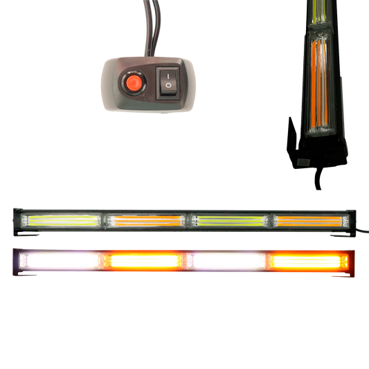 Torreta LED 4 Modulos Blanco/Ámbar