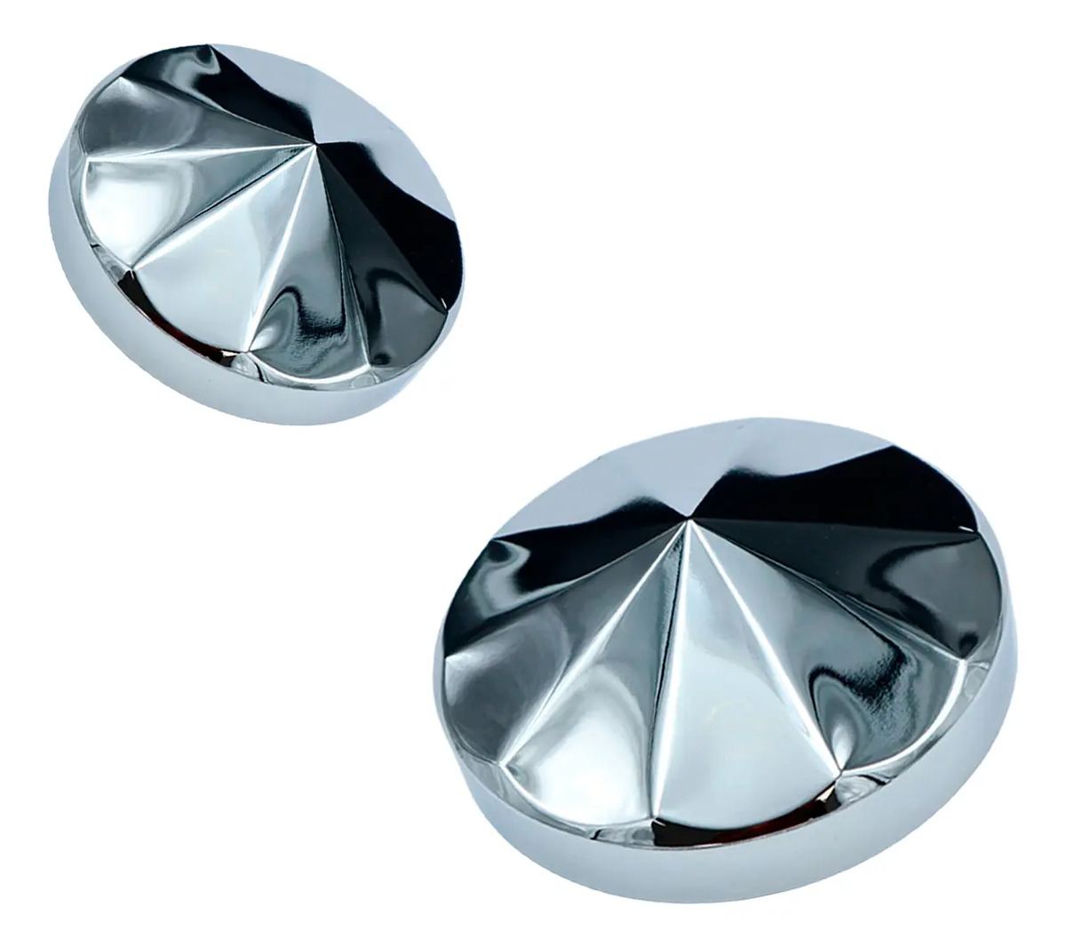 Tapa De Masa Cromada Diamantada