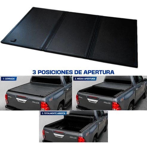 Tapa de Batea Para Toyota Hilux Doble Cabina 16-25