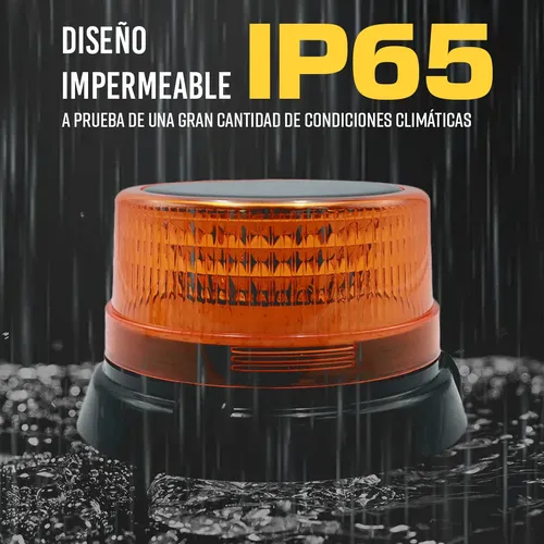 Torreta LED Ámbar Con Imán