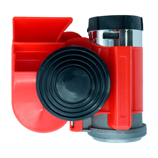 Claxon o Bocina de Aire Compacta y Potente de 12 V cc