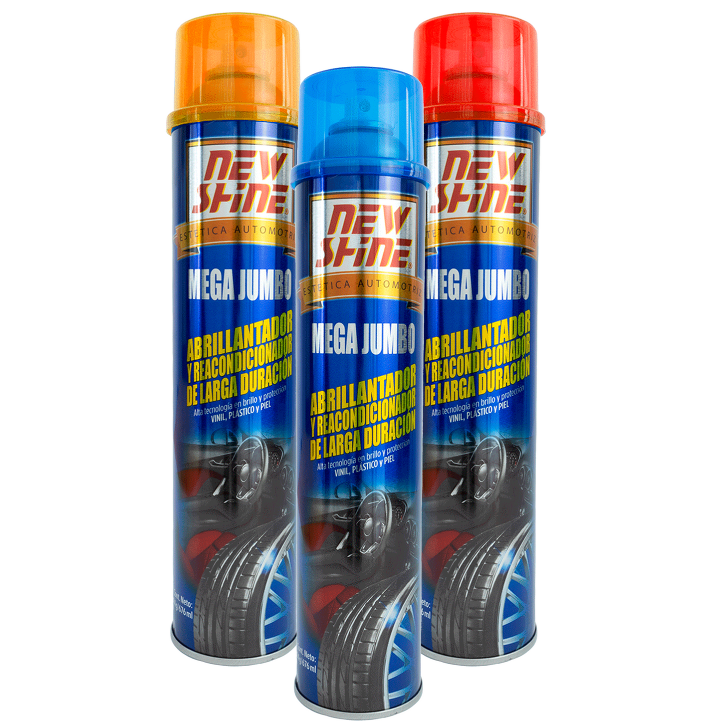 New Shine Abrillantador en Aerosol Mega Jumbo