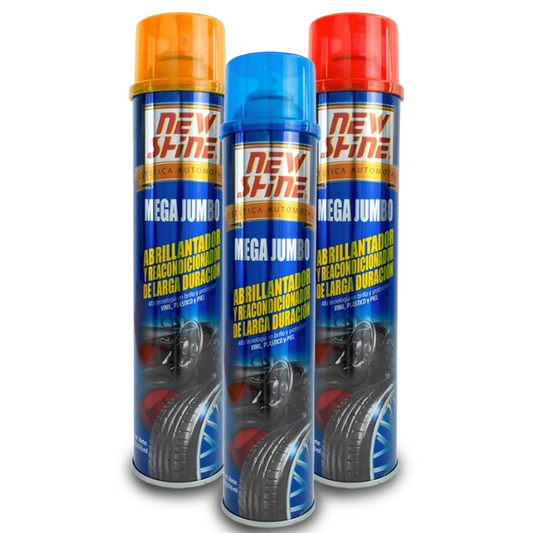 New Shine Abrillantador en Aerosol Mega Jumbo