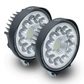 Faro de Led Redondo Flor Blanco Fijo/Estrobo 43 LEDS 10/30V cc