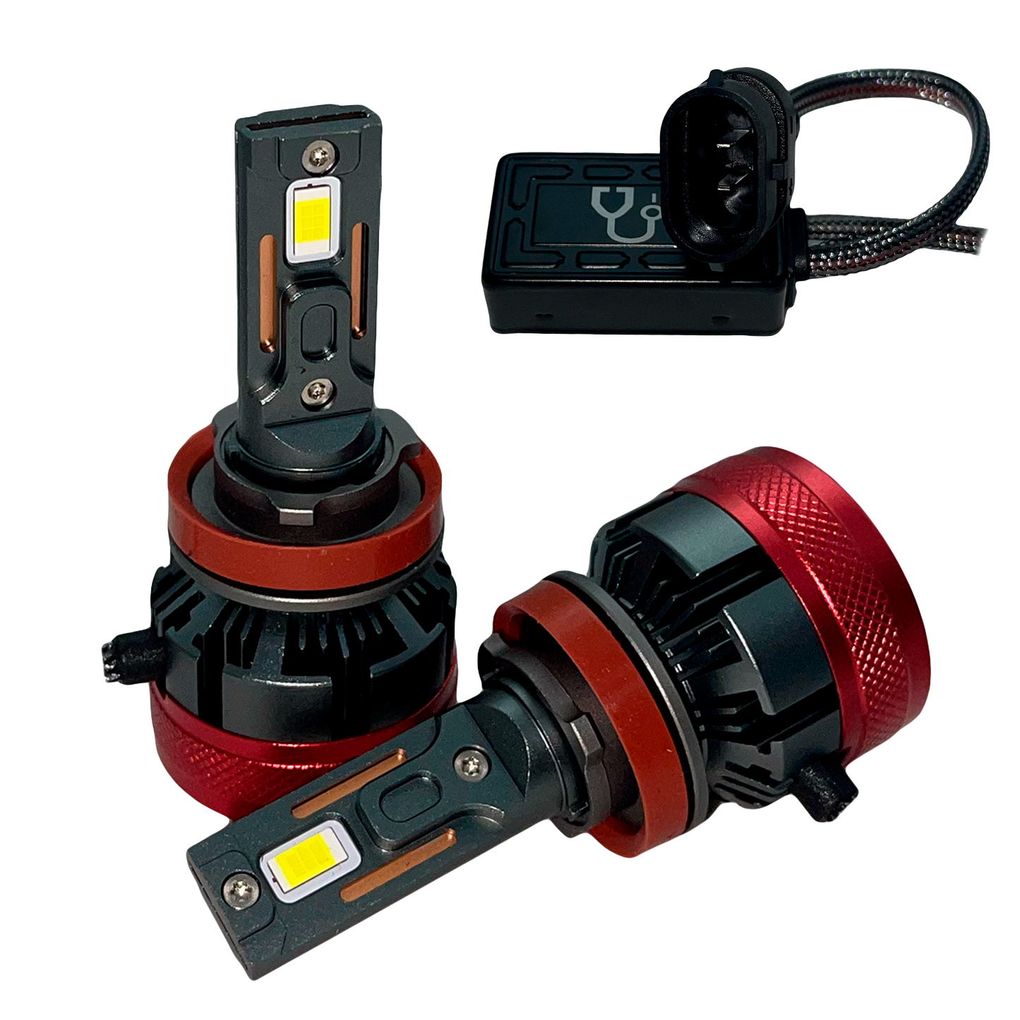 Kit de Focos de LED DR.L12 6000K 12/24V cc