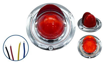 Plafón Led 4" Watermelon con Visera 12/24V cc