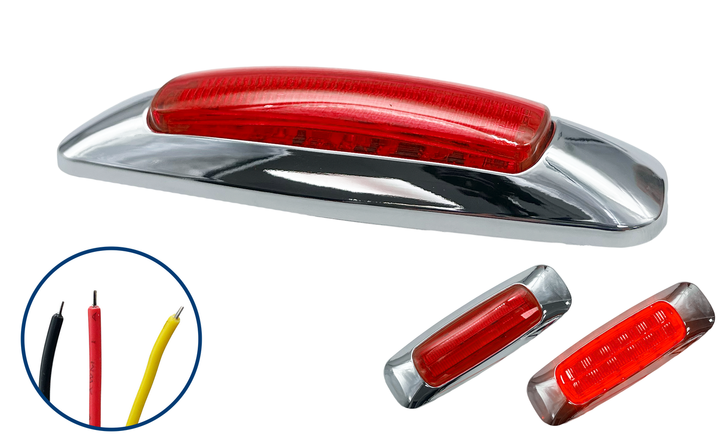 Plafon Lateral Ambar con Estrobo