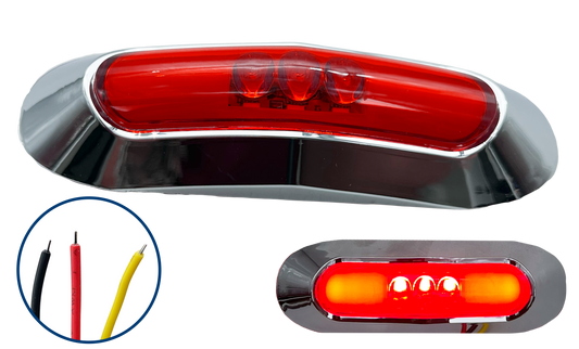 Plafon Led Lateral 3 Led Gel 4 Funciones Chico