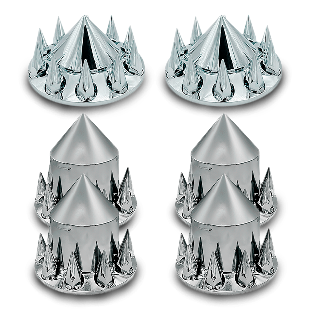 Set De Bombines De Pico Con Capuchones 2 Delanteros 4 Traseros