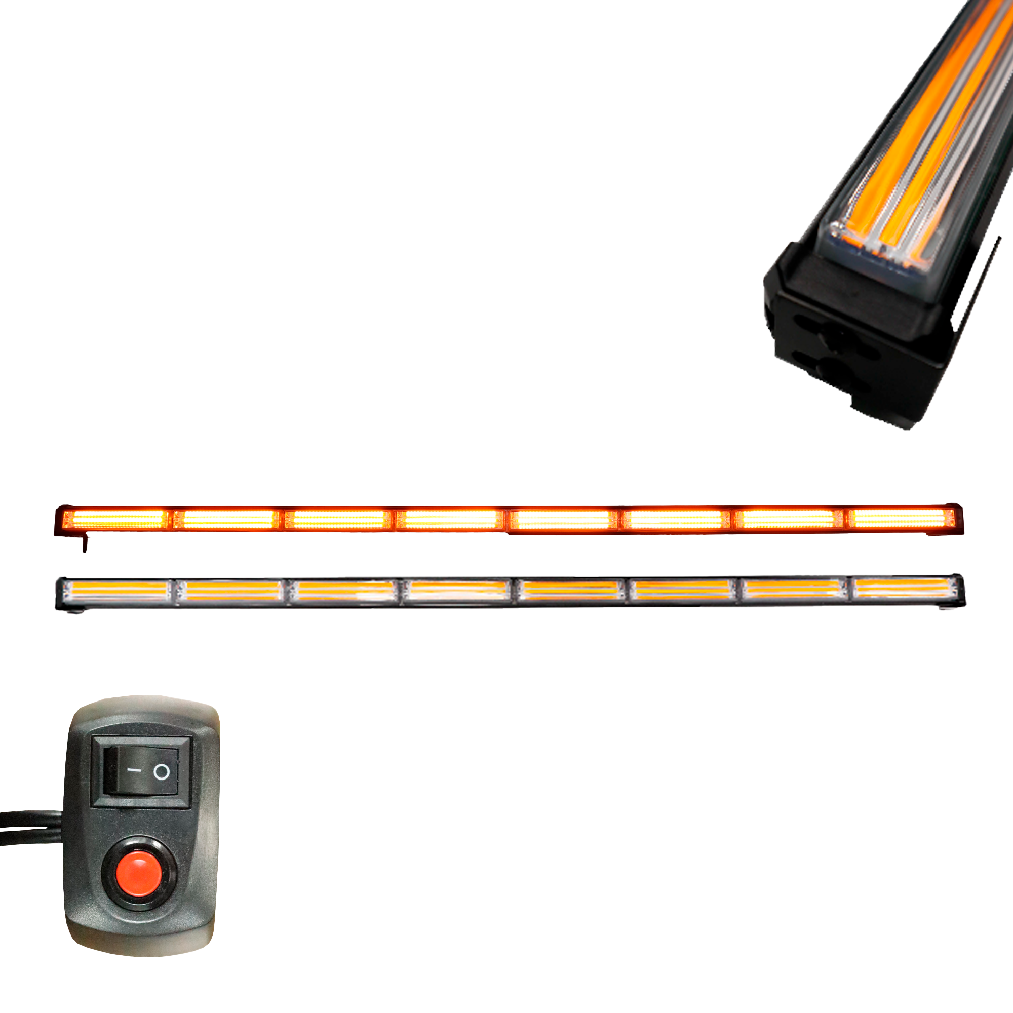 Torreta LED 8 Modulos Ámbar – Accesorios La Troka