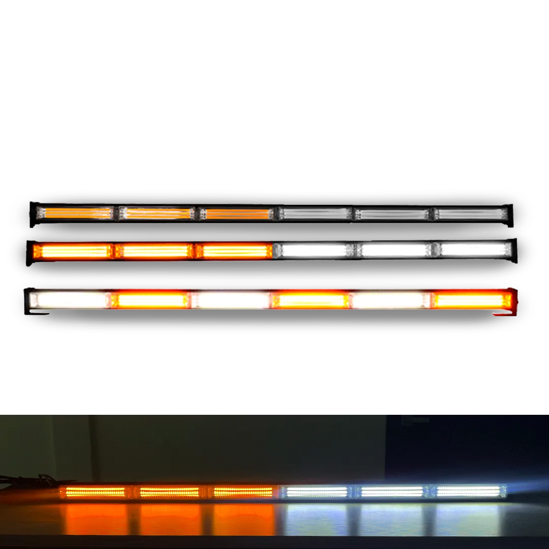 Torreta LED 8 Modulos Blanco/Ámbar
