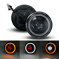 Unidad Redonda Led 4000 1 Lupa Doble Aro Cob Alta/Baja