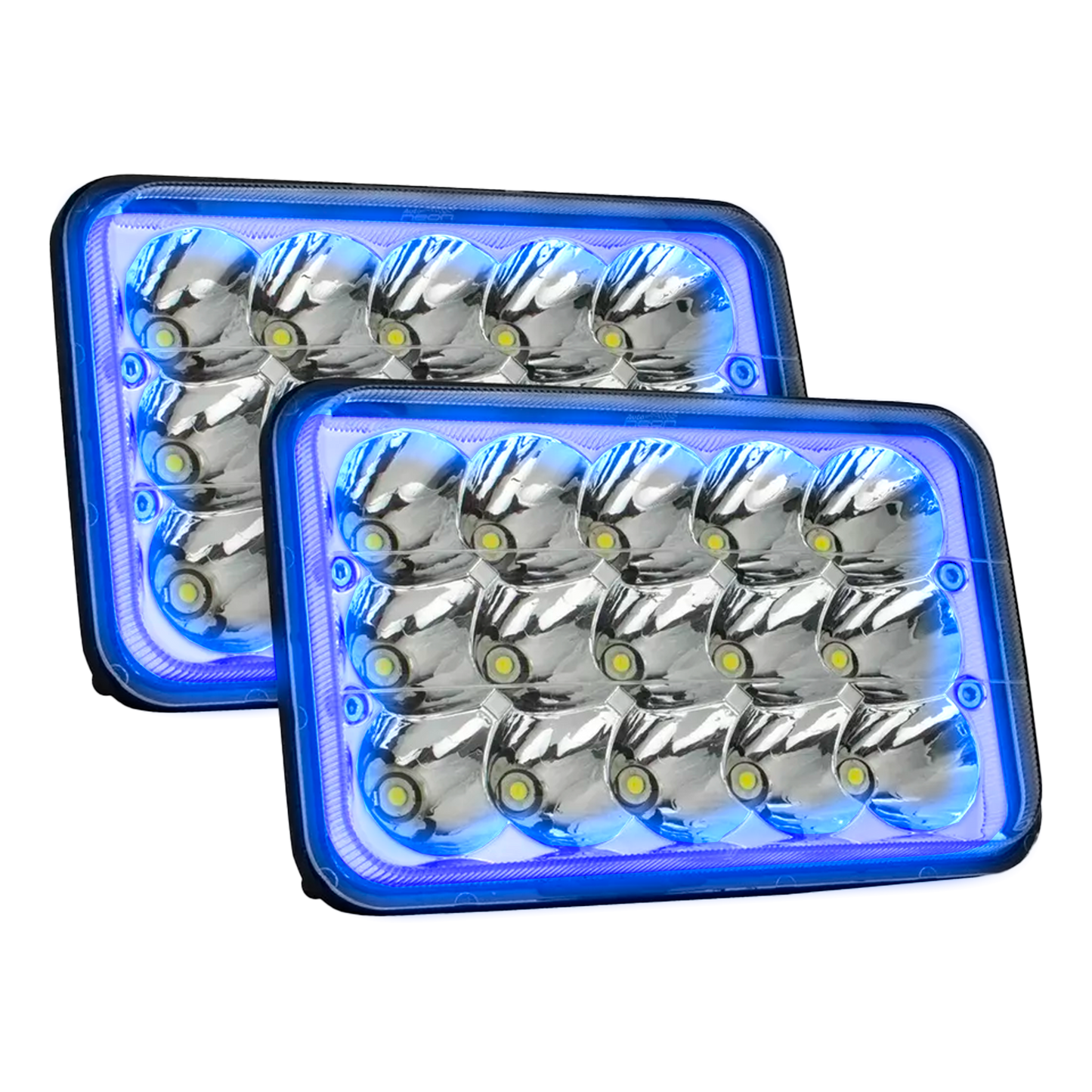 Unidad Cuadrada Led 4656 con Aro 15 LEDS