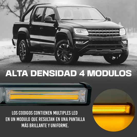 Torreta LED 4 Modulos Ambar