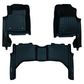 Tapetes Negros 5D Para Toyota Hilux 2016-2025