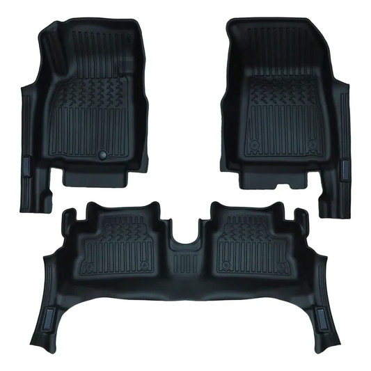Tapetes Negros 5D Para Nissan March 2012-2025