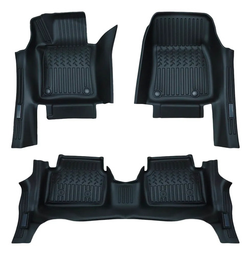 Tapetes Negro Para Mazda Cx-30 2020-2025 (3 Pzas)
