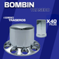 Set De Bombines Con Capuchones 2 Delanteros 4 Traseros