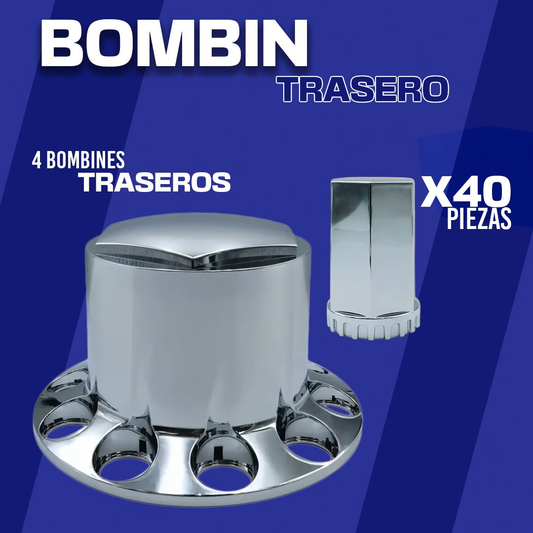 Set De Bombines Con Capuchones 2 Delanteros 4 Traseros