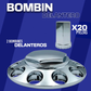 Set De Bombines Con Capuchones 2 Delanteros 4 Traseros