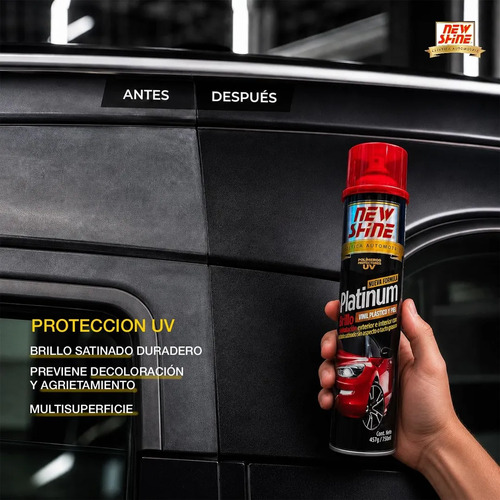 Abrillantador New Shine Platinum 750 ML