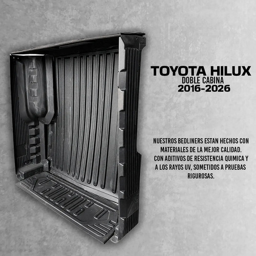 Bedliner Para Toyota Hilux Doble Cabina 16-26