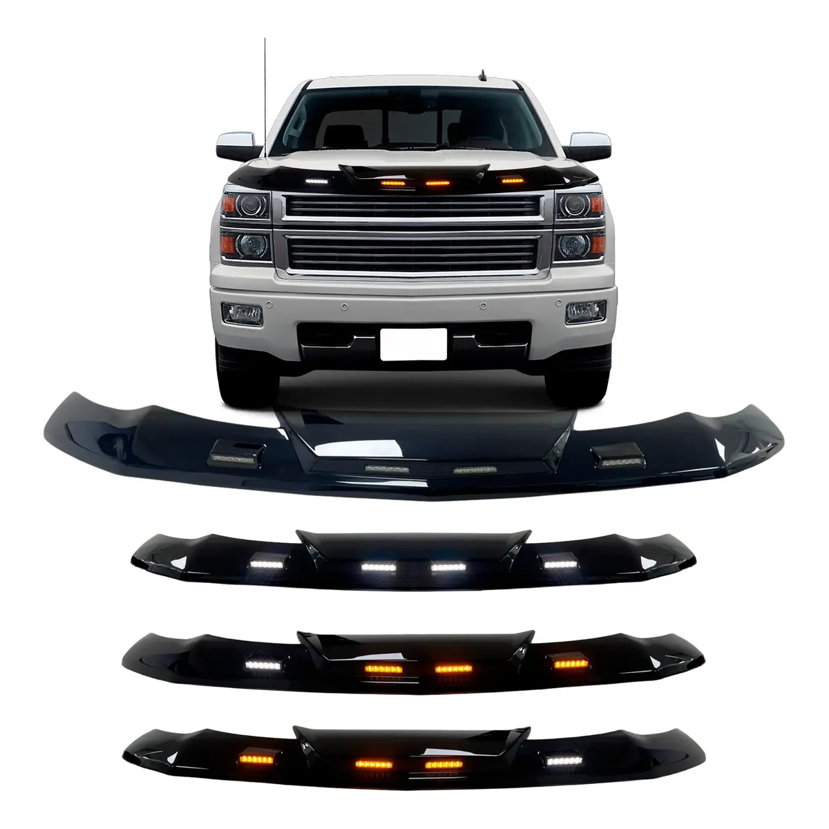 Deflector Para Chevrolet Silverado 19-26