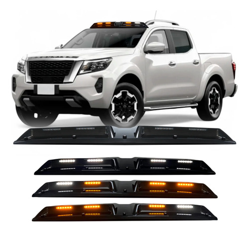 Diadema De Toldo Led Para Nissan Np300 Frontier Navara 22-25