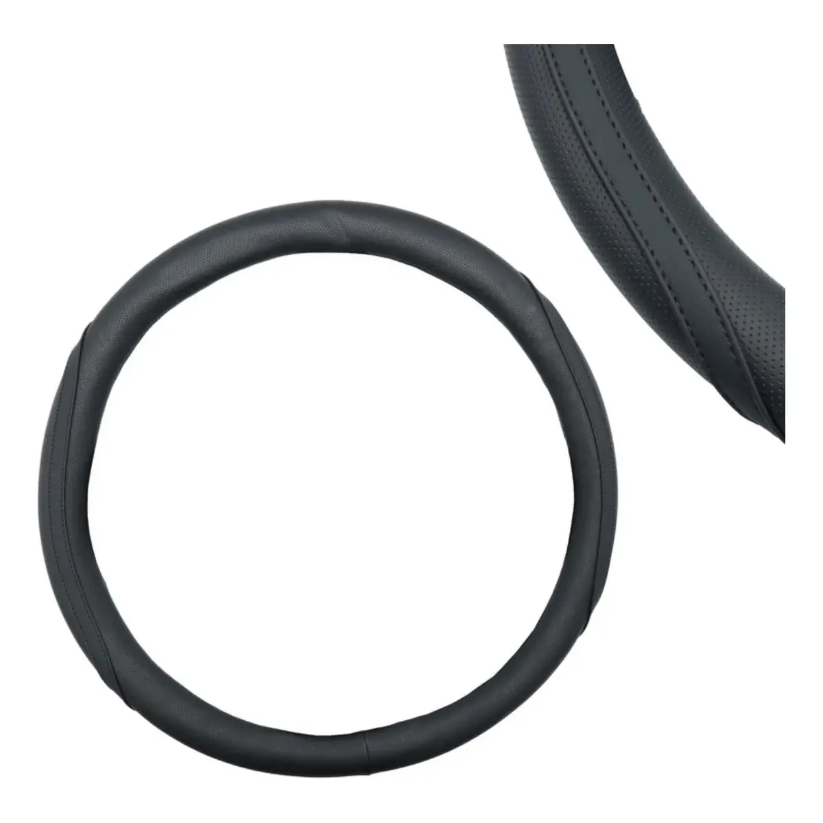 Fundas Para Volante De Vinil En Color Negro