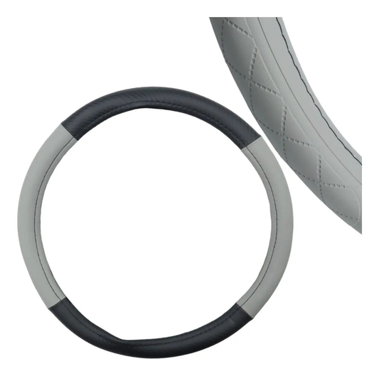 Funda Para Volante Vinil Fibra De Carbono Y Goma Lateral