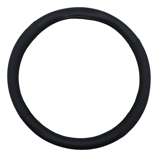 Funda Volante Vinil Con Acabado Fibra De Carbono
