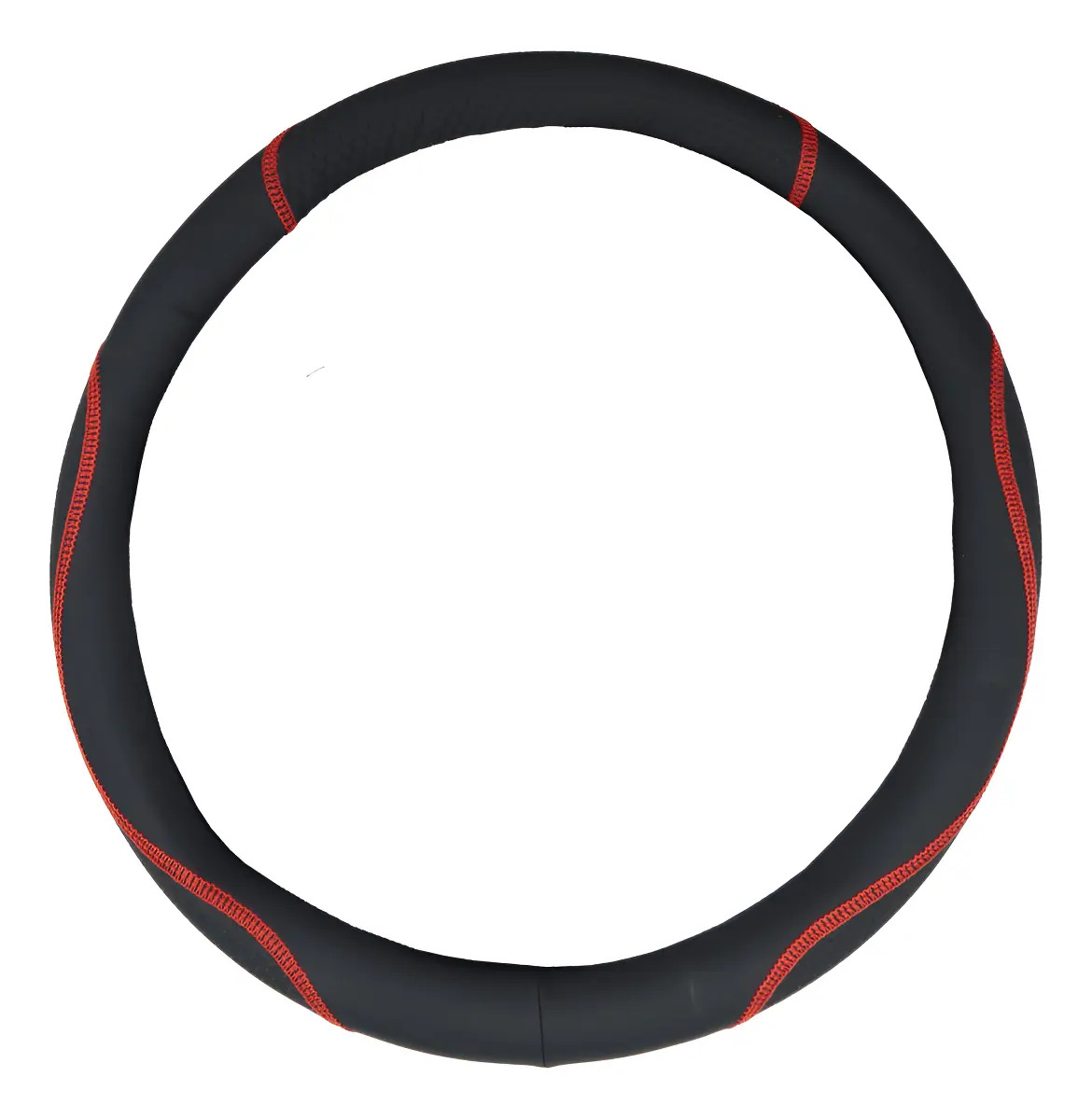 Funda Para Volante Negra Con Costuras