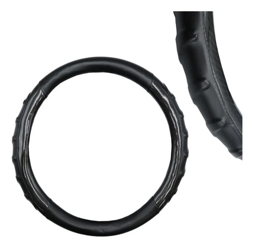 Funda Para Volante De Vinil Con Acabado Fibra De Carbono