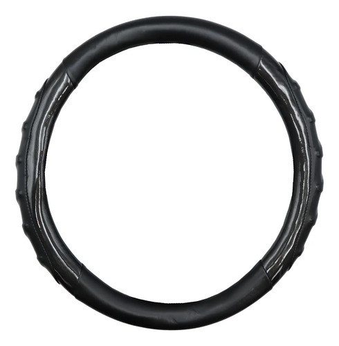 Funda Para Volante De Vinil Con Acabado Fibra De Carbono