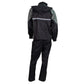 IMPERMEABLE R7® RACING PREMIUM COMPLETO NEGRO/ GRIS GRANDE