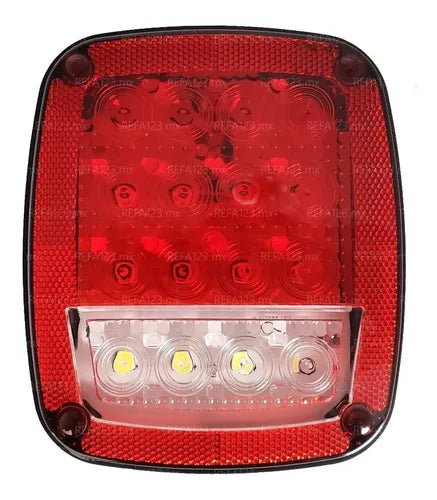 CALAVERA DE JEEP LED ESTROBO ECONOMICA