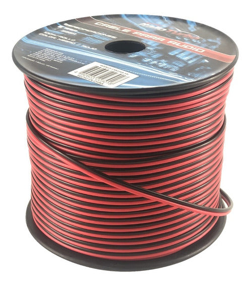 CABLE DE BOCINA ROJO-NEGRO CALIBRE 22