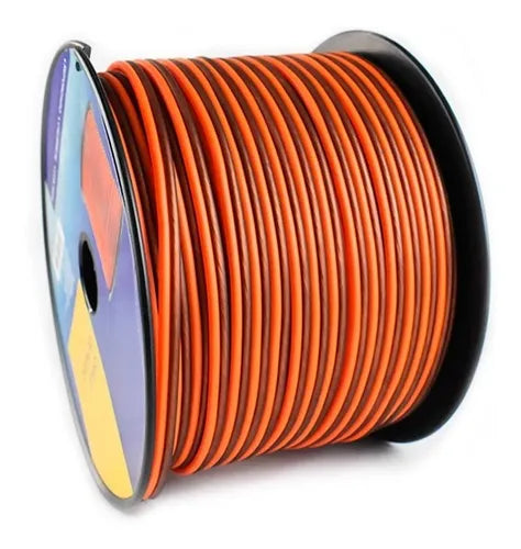 CABLE DE BOCINA NARANJA-CAFE CALIBRE 14