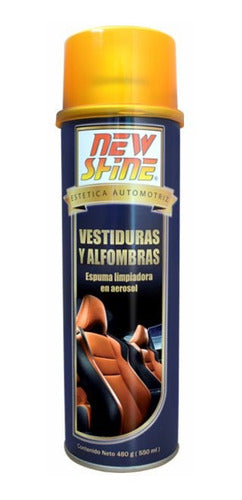 ESPUMA EN AEROSOL NEW SHINE PARA VESTIDURAS Y ALFOMBRAS (F) MLX