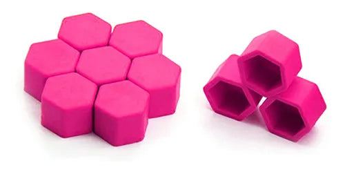 CUBRE TUERCA 17MM LILA-MORADO