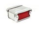 DIRECCIONAL LED RECTANGULAR MINI CON VISERA