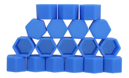 CUBRE TUERCA 19MM AZUL MLX