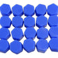 CUBRE TUERCA 19MM AZUL MLX