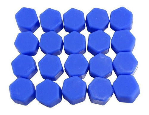 CUBRE TUERCA 19MM AZUL MLX