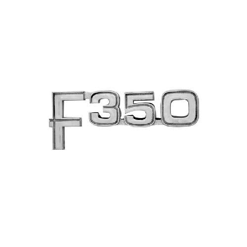 EMBLEMA PARA CAJUELA FORD F-350 CROMADO